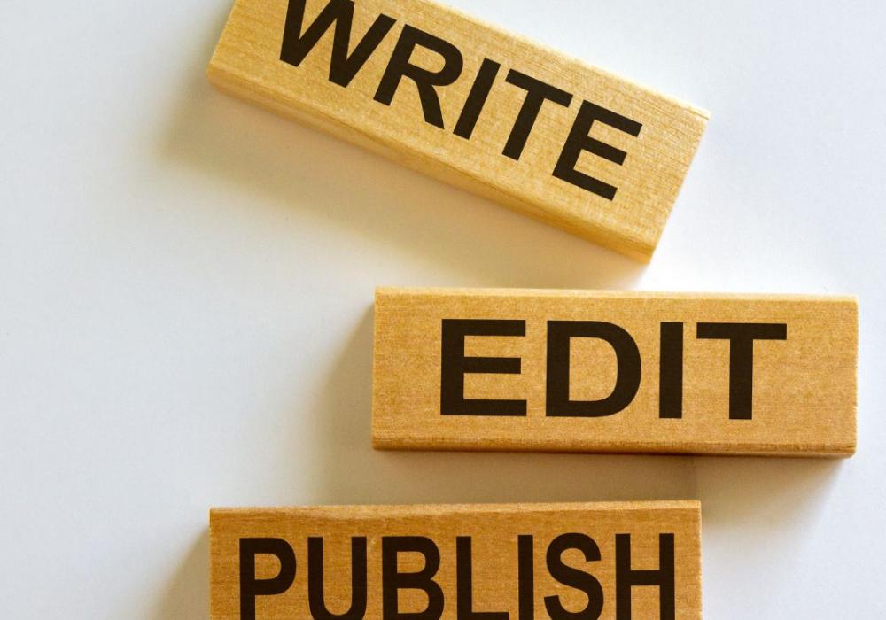 WRITE, EDIT, PUBLISH